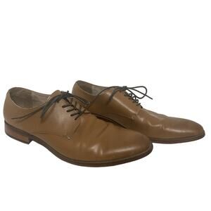 Banana Republic Men's Brown Leather  Oxford Dress Shoe, Size 12